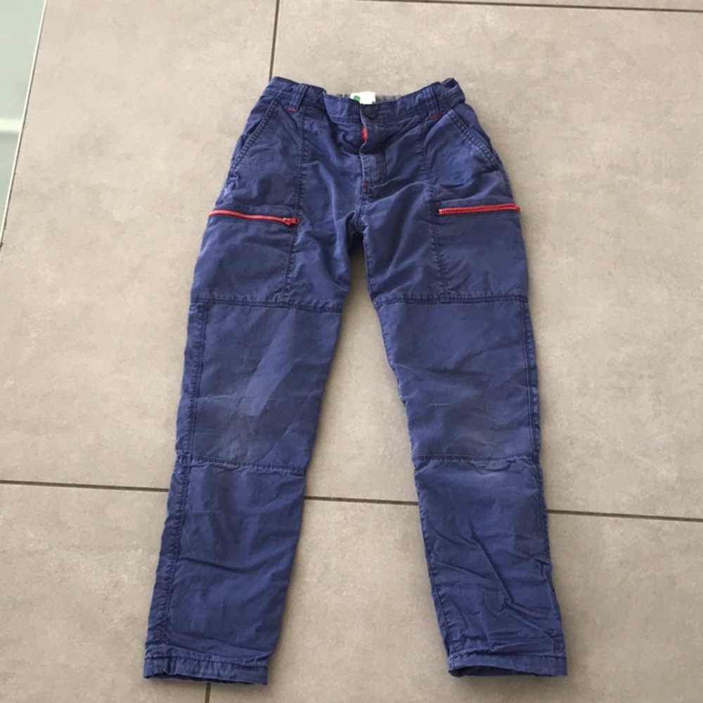 Mini Boden Blue Casual Pants with Straight Leg
